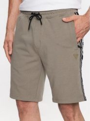 Guess Szorty sportowe Arlo Z2YD02 K6ZS1 Zielony Loose Fit. Zielone krótkie spodenki sportowe męskie Guess, m, z aplikacjami, z bawełny. Za 289.99 zł.