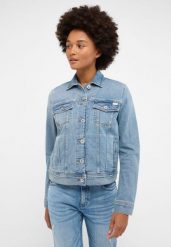 DAMSKA KURTKA JENSOWA MUSTANG Santa Rosa Denim Jacket Denim Blue 1015593 5000 301. Niebieskie kurtki damskie Mustang, m, bez wzorów, z denimu, bez kaptura. Za 269.99 zł.