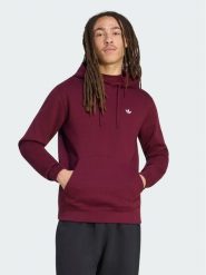Adidas Bluza Trefoil Essentials KW5048 Bordowy Regular Fit. Czerwone bluzy męskie Adidas, m, bez wzorów, z bawełny, bez kaptura. Za 238.99 zł.