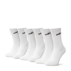 Skarpety długie adidas. Białe skarpety męskie Adidas, bez wzorów. Za 44.99 zł.