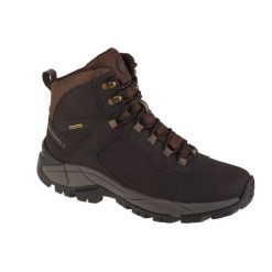 Buty trekkingowe męskie Merrell Vego Mid Leather Waterproof. Brązowe trekkingi męskie Merrell, trekkingowe. Za 682.00 zł.