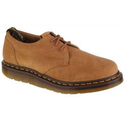 Buty Dr. Martens Berman Lo DM26593220 brązowe. Brązowe półbuty na co dzień męskie z materiału, bez zapięcia. Za 717.42 zł.