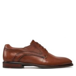 Półbuty Lloyd. Brązowe eleganckie półbuty Lloyd, wizytowe, bez zapięcia. Za 559.99 zł.