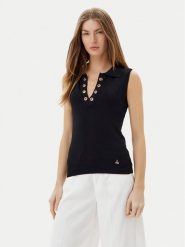 Artigli Sweter ACMA001885 Czarny Regular Fit. Czarne swetry damskie Artigli, xl, bez wzorów, z syntetyku, bez kołnierzyka, bez ramiączek, bez kaptura. Za 149.99 zł.