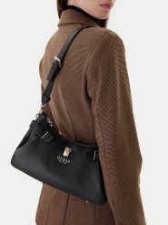 Guess Torebka Yesba HWBG78 33180 Czarny. Czarne torebki do ręki damskie Guess, z aplikacjami, ze skóry, bez dodatków. Za 589.99 zł.