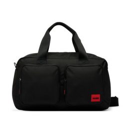 Torba HUGO. Czarne torby sportowe męskie Hugo, bez wzorów, małe. Za 799.99 zł.