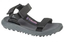 Sandały damskie, Konos Globetrot Sandal W. Czarne sandały damskie Columbia, bez wzorów, z materiału, bez obcasa, bez zapięcia. Za 219.00 zł.