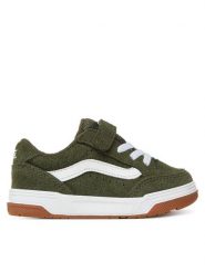 Vans Sneakersy Hylane V VN000D4MKCZ1 Zielony. Zielone buty sportowe dziewczęce Vans, bez wzorów, ze skóry, bez zapięcia. Za 199.99 zł.