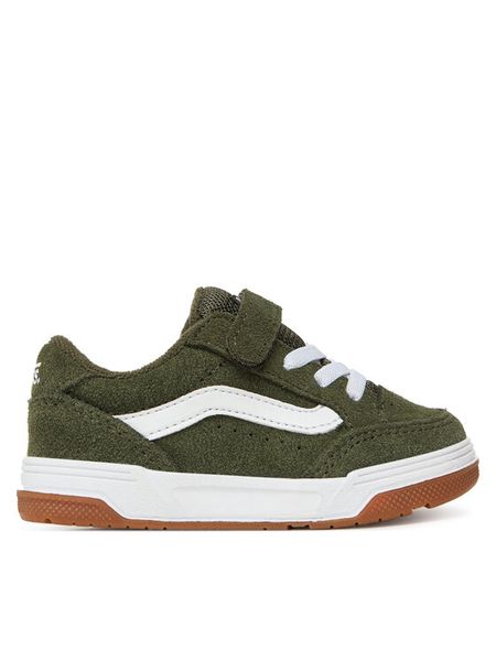 Vans Sneakersy Hylane V VN000D4MKCZ1 Zielony. Zielone buty sportowe dziewczęce Vans, bez wzorów, ze skóry, bez zapięcia. Za 199.99 zł.