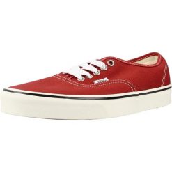 Buty VANS VN000Z74GWR1 AUTHENTIC Czerwony. Czerwone trekkingi męskie Vans, na fitness i siłownię. Za 319.99 zł.