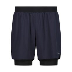 Szorty męskie turystyczne CMP 35C6867. Niebieskie krótkie spodenki sportowe męskie CMP, m, bez wzorów, trekkingowe. Za 209.00 zł.