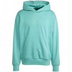 Bluza męska adidas ALL SZN Fleece. Niebieskie bluzy męskie Adidas, m, bez wzorów, z bawełny, bez kaptura. Za 200.99 zł.