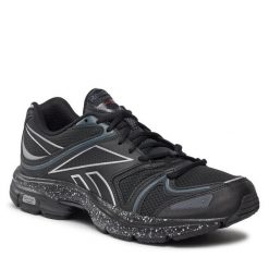 Sneakersy Reebok. Białe półbuty chłopięce Reebok, bez wzorów, bez zapięcia. Za 79.99 zł.
