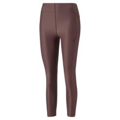 Legginsy damskie Puma MOVE ULTRABARE 7/8. Fioletowe legginsy sportowe damskie Puma, m, bez wzorów, trekkingowe. W wyprzedaży za 177.75 zł.