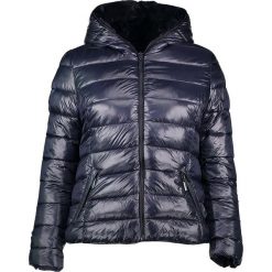 Dwustronna kurtka zimowa w kolorze granatowym. Niebieskie kurtki damskie Winter Selection, na zimę, bez wzorów, z futra, bez kaptura. W wyprzedaży za 227.95 zł.