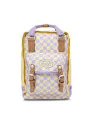 Doughnut Plecak Macaroon Kaleido D010KD-000194-F Beżowy. Brązowe plecaki damskie Doughnut, bez wzorów, z materiału, sportowe. Za 279.99 zł.
