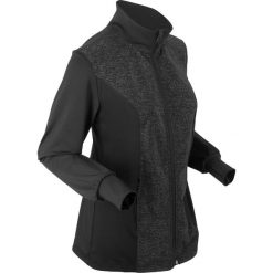 Kurtka sportowa z odblaskowym nadrukiem, bardzo lekka bonprix czarny. Kurtki sportowe damskie marki Cropp. Za 79.99 zł.