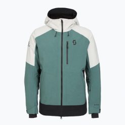 Kurtka narciarska męska SCOTT Ultimate GTX. Niebieskie kurtki męskie Scott, na zimę, m, bez wzorów, sportowe, bez kaptura. Za 1,339.00 zł.