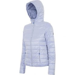 Kurtka puchowa damska KUD003 - kobalt. Kurtki damskie marki 4f. W wyprzedaży za 279.99 zł.