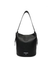 Patrizia Pepe Torebka 8B0287/L148-K103 Czarny. Czarne torebki do ręki damskie Patrizia Pepe, bez wzorów, ze skóry, bez dodatków. Za 1,289.99 zł.