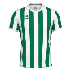 Koszulka Errea Strip. Białe koszulki sportowe męskie ERREA, m, bez wzorów, bez kołnierzyka, bez ramiączek, do piłki nożnej. Za 240.00 zł.