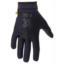 Rękawiczki rowerowe Bmx/ hulajnoga Fuse Omega. Czarne rękawiczki damskie Fuse, bez wzorów, z materiału. Za 252.00 zł.