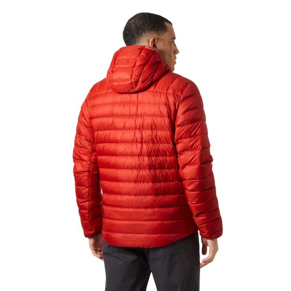 Kurtka z kapturem Helly Hansen Verglas Down 2.0. Czerwone kurtki męskie Helly Hansen, bez wzorów, z puchu, trekkingowe. W wyprzedaży za 1,066.00 zł.