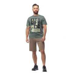 T-shirt Męski Junis. Zielone t-shirty męskie Hi-tec, l, bez wzorów, z bawełny, klasyczne, bez kołnierzyka. Za 87.99 zł.