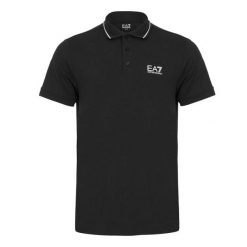 Koszulka męska polo t-shirt sportowy Emporio Armani. Czarne koszulki polo męskie Emporio Armani, m, bez wzorów, z bawełny, eleganckie, bez ramiączek. Za 229.00 zł.