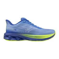 Damskie buty do biegania Mizuno Wave Skyrise 7. Białe obuwie sportowe damskie Mizuno, bez wzorów, z materiału, do biegania, mizuno wave. Za 519.99 zł.