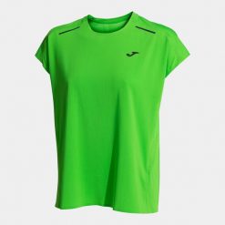 Damski jersey Joma R-City. Zielone koszulki sportowe damskie Joma, bez wzorów, z jersey, sportowe, bez kołnierzyka. Za 149.50 zł.