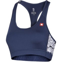 Biustonosz dla kobiet Ocun Misty sargasso. Niebieskie biustonosze Ocun, bez wzorów, z materiału. Za 231.00 zł.