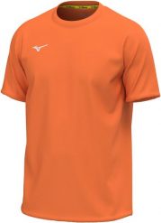 Koszulka Mizuno Team. Czerwone koszulki sportowe męskie Mizuno, l, bez wzorów, z materiału, bez kołnierzyka, bez ramiączek, na fitness i siłownię. Za 120.50 zł.