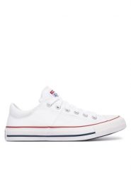 Converse Trampki Chuck Taylor All Star Madison Canvas 563509C Biały. Białe trampki i tenisówki damskie Converse, bez wzorów, z materiału, retro, bez zapięcia. Za 299.99 zł.