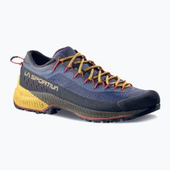Buty podejściowe męskie La Sportiva TX4 Evo ST. Niebieskie buty sportowe męskie La Sportiva, bez zapięcia, wspinaczkowe. Za 595.54 zł.