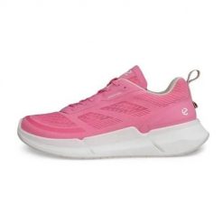 Buty do chodzenia damskie Ecco Sneaker Biom 2.2 Low. Czerwone obuwie sportowe damskie ecco, bez wzorów, z materiału, trekkingowe. Za 583.00 zł.