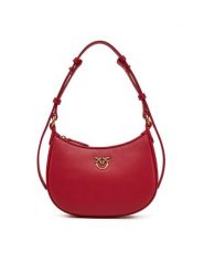PINKO Torebka Half Moon Baby AI 24-25 PLTT 103538 A0F1 Czerwony. Czerwone torebki do ręki damskie Pinko, bez wzorów, ze skóry, bez dodatków. Za 749.99 zł.
