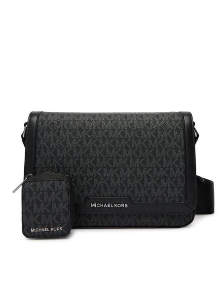 MICHAEL Michael Kors Saszetka 33S6LHDM6B Czarny. Czarne saszetki męskie MICHAEL Michael Kors, ze skóry. Za 894.99 zł.