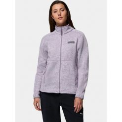 Sweter Damski Columbia Sweater Weather II. Fioletowe swetry damskie Columbia, bez wzorów, z polaru, eleganckie, bez kołnierzyka, bez ramiączek, bez kaptura. Za 429.00 zł.