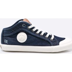 Pepe Jeans - Tenisówki Industry Blue Denim. Niebieskie trampki męskie Pepe Jeans, z denimu. W wyprzedaży za 199.90 zł.