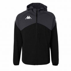 Bluza Kappa Fianto. Czarne kurtki sportowe męskie Kappa, m, bez wzorów, z polaru. Za 344.00 zł.