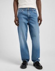 MESKIE SPODNIE LEE ASHER LYLE 112370684. Spodnie materiałowe męskie Lee, l, bez wzorów, z jeansu. Za 219.99 zł.