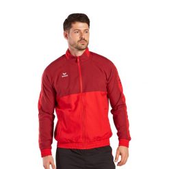 Kurtka prezentacyjna Erima Six Wings. Czerwone kurtki sportowe męskie Erima, l, bez wzorów, do piłki ręcznej. W wyprzedaży za 242.00 zł.
