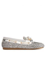 Liu Jo Mokasyny Skipper 01 SA6017 TX337 Srebrny. Szare mokasyny damskie Liu Jo, ze skóry. Za 679.99 zł.