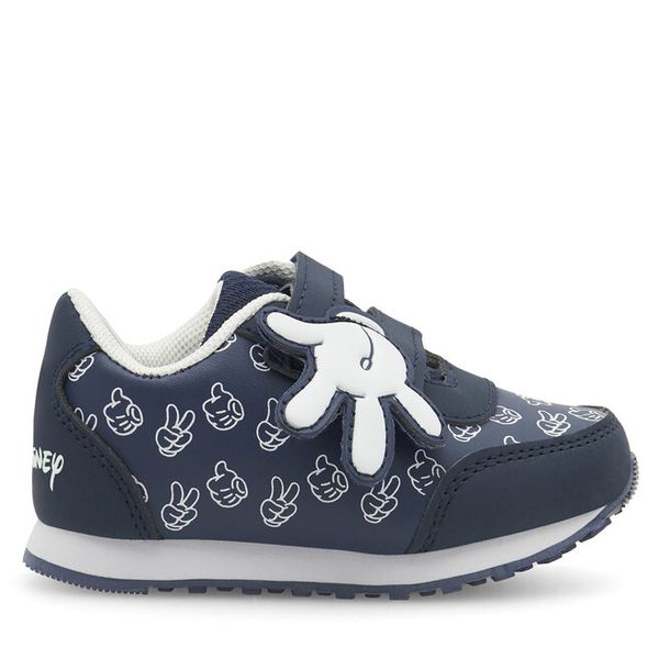 Sneakersy Mickey&Friends. Niebieskie trampki i tenisówki chłopięce Mickey&Friends, bez wzorów, bez zapięcia. Za 79.99 zł.