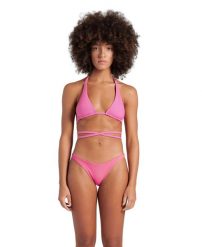 Strój kąpielowy damski dwuczęściowy bikini na basen plażę Arena Tech Wool. Czerwone bikini damskie Arena, s, bez wzorów. Za 61.98 zł.