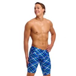 Spodenki do pływania Jammery Funky Trunks Under Over. Niebieskie szorty męskie FUNKY TRUNKS, xs, bez wzorów. Za 219.00 zł.