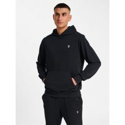 Bluza z kapturem Hummel Pulse. Czarne bluzy męskie Hummel, m, bez wzorów, z kapturem. Za 213.50 zł.