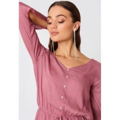 Rut&Circle Bluzka z guzikami Beline - Pink. Bluzki damskie marki Rut&Circle. Za 100.95 zł.