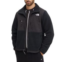 Kurtka sportowa męska Retro Denali Jacket. Czarne kurtki męskie The North Face, m, bez wzorów, z materiału, retro, bez kaptura. Za 699.99 zł.